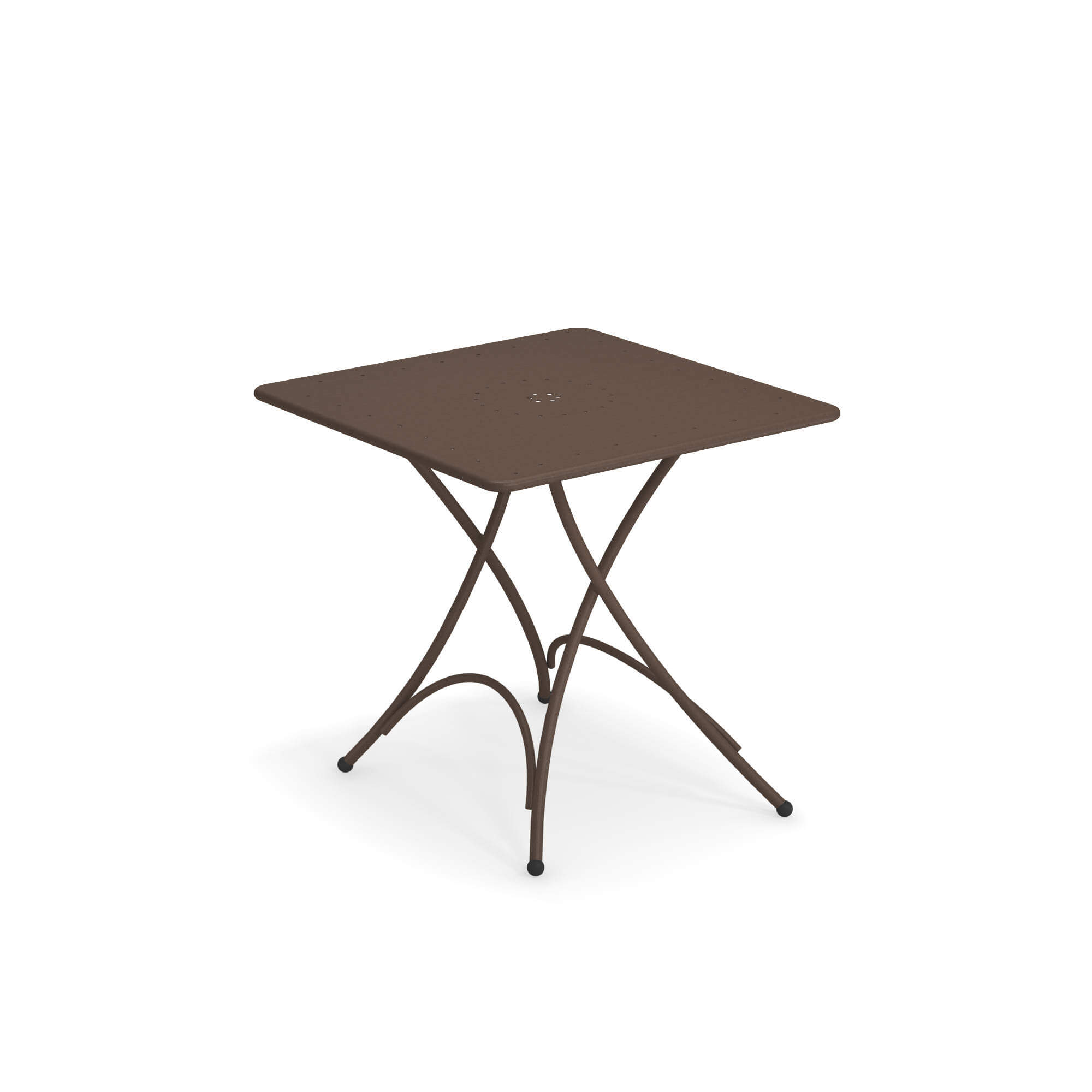 emu Tisch quadratisch klappbar 76x76 Pigalle Dunkelbraun
