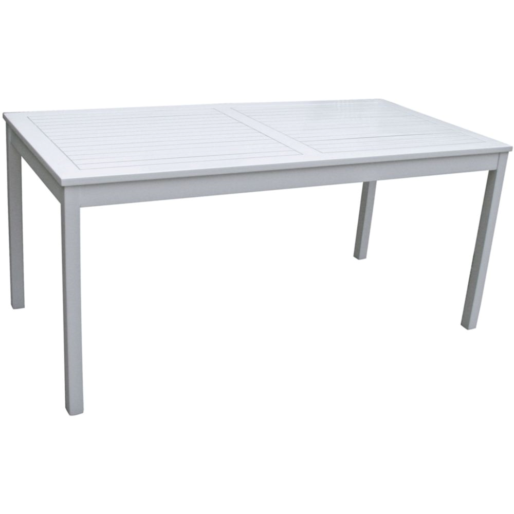 Tischgruppe Molde Eukalyptus FSC® white washed 4-teilig