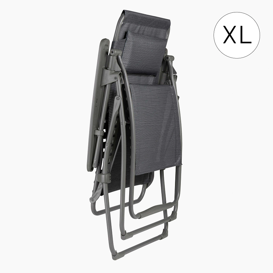Lafuma FUTURA XL RIVES Relaxsessel Batyline® Duo Titane/Obsidian