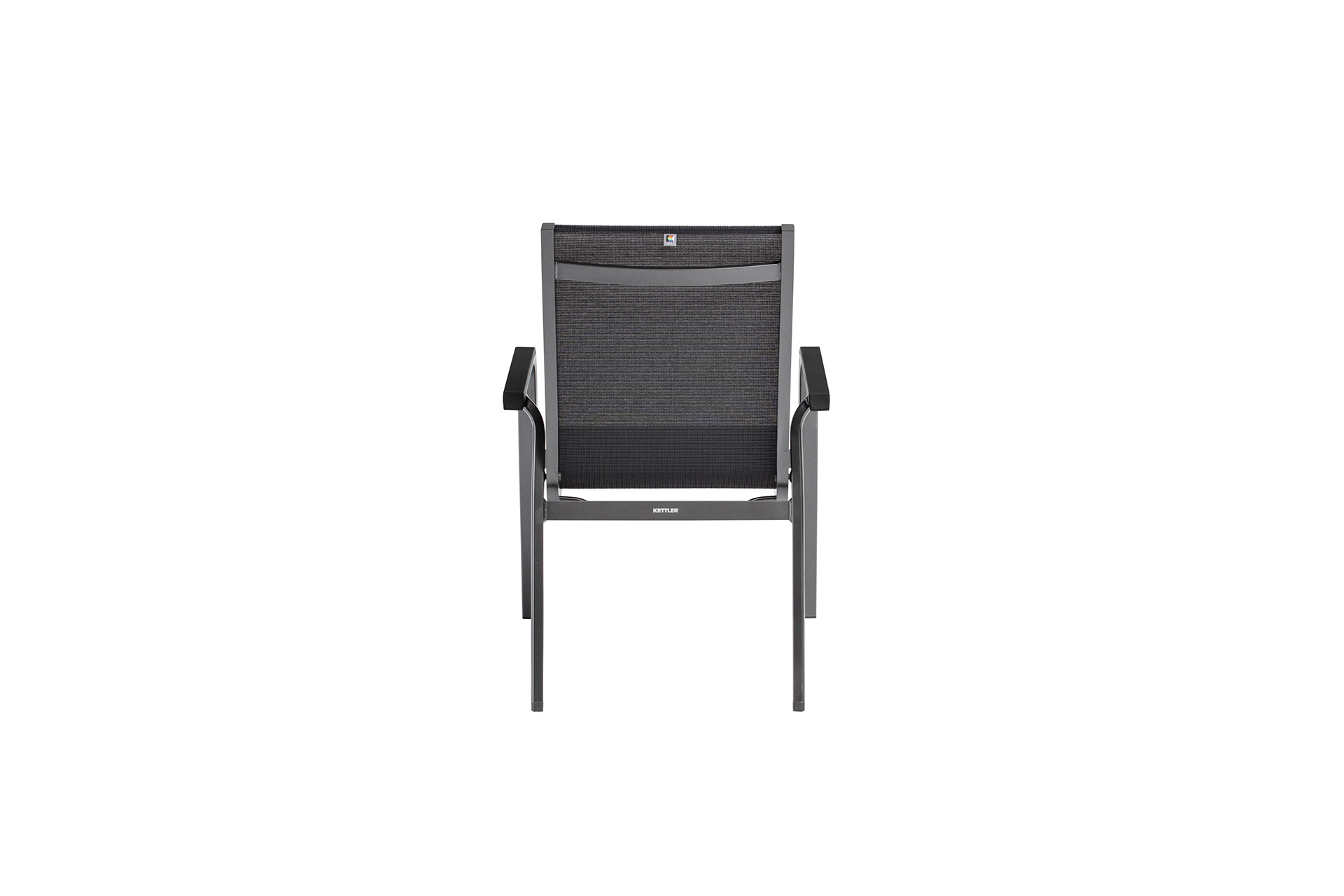 KETTLER BASIC+ PREMIUM Stapelsessel anthrazit/ Lakritz