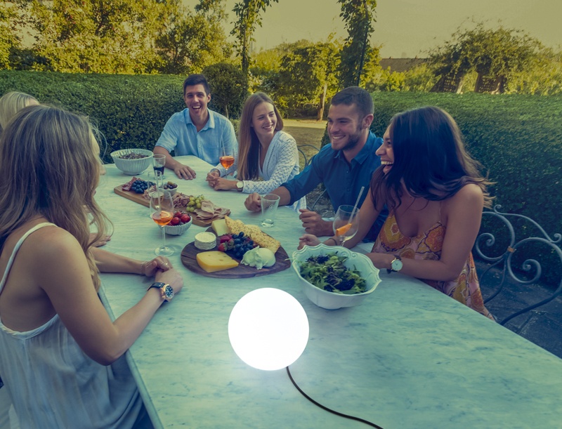Deko-Leuchte Buly 60 Solar Smarttech (Solar+Wiederaufladbarer Akku)
