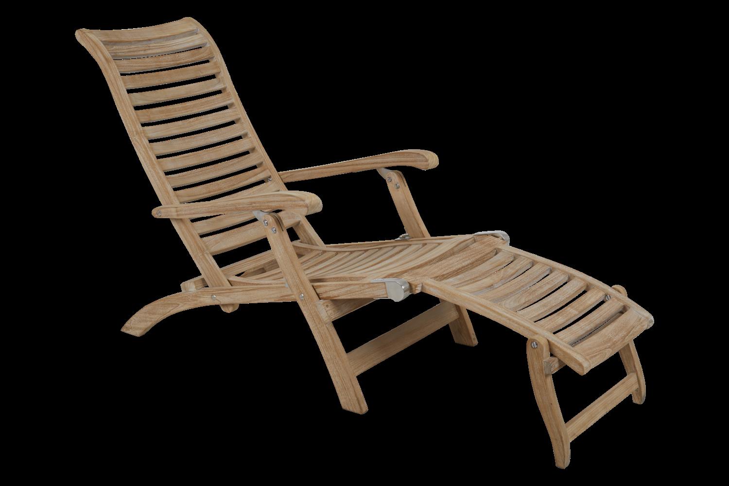 Brafab Karlo Deckchair Liegestuhl natur