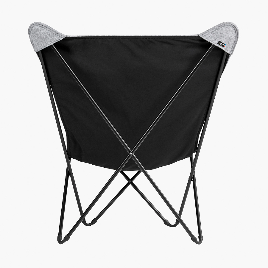 Lafuma SPHINX SOFT Lounge Stuhl Feutrine Noir/Plume