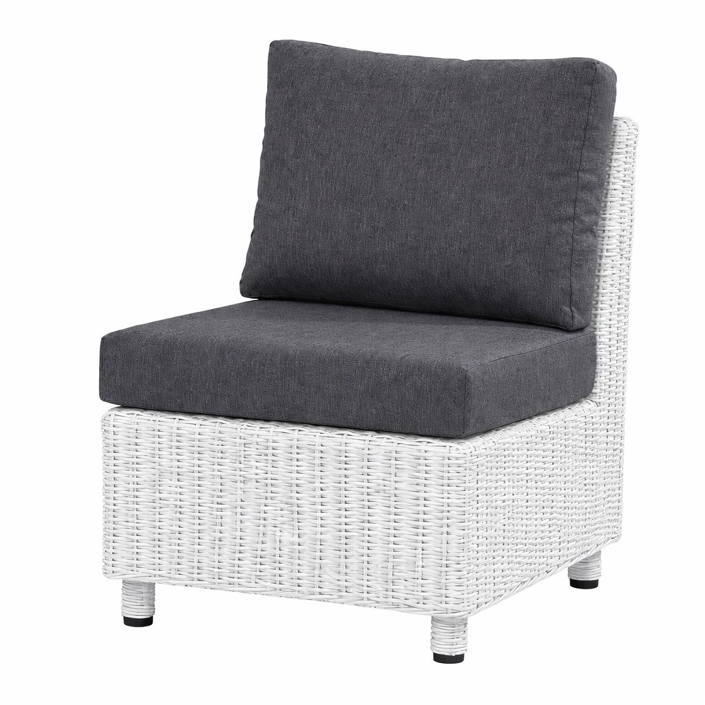 Taste by 4Seasons Fortaleza cosy dining Bank mit Kettler Edelstahl Tisch