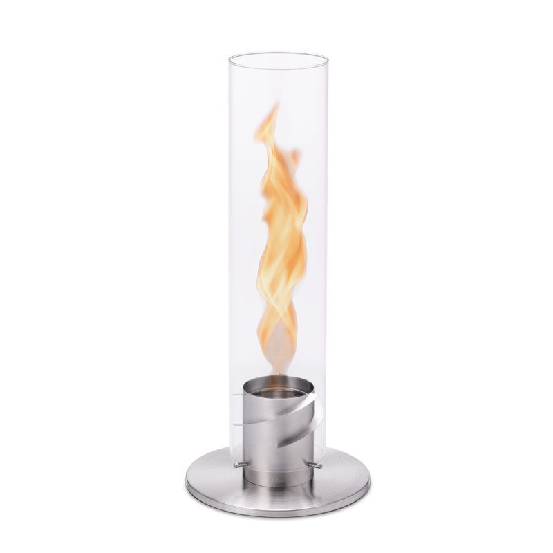 Höfats SPIN Tischfeuer 120 cm silber