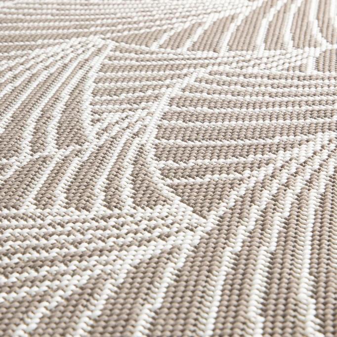 Lafuma MARSANNE Outdoorteppich 155 X 230 Eventail Beige
