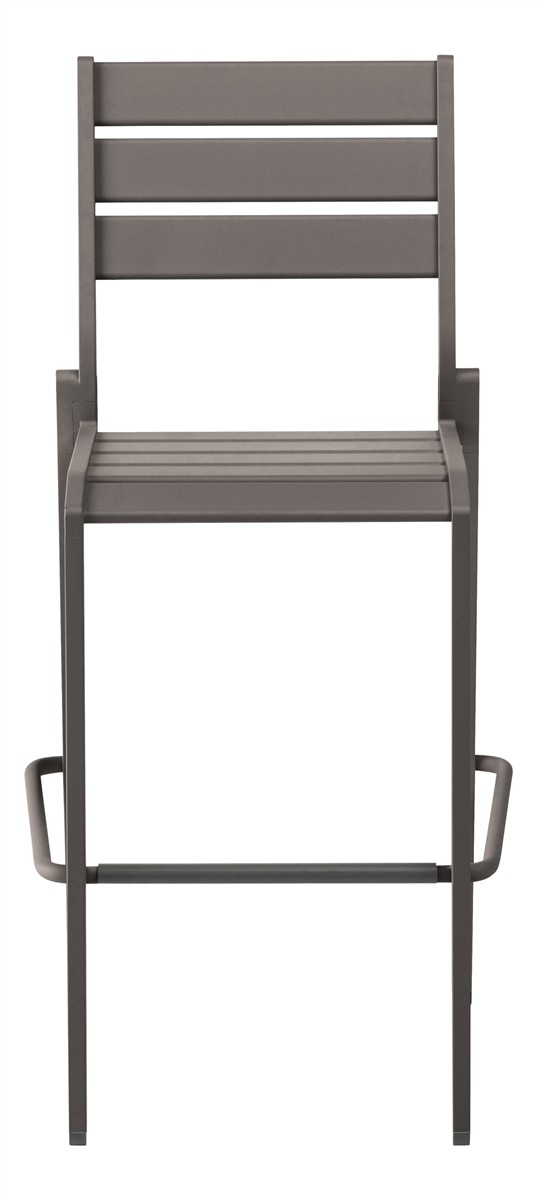 KETTLER Barstuhl LATITUDE Aluminium taupe