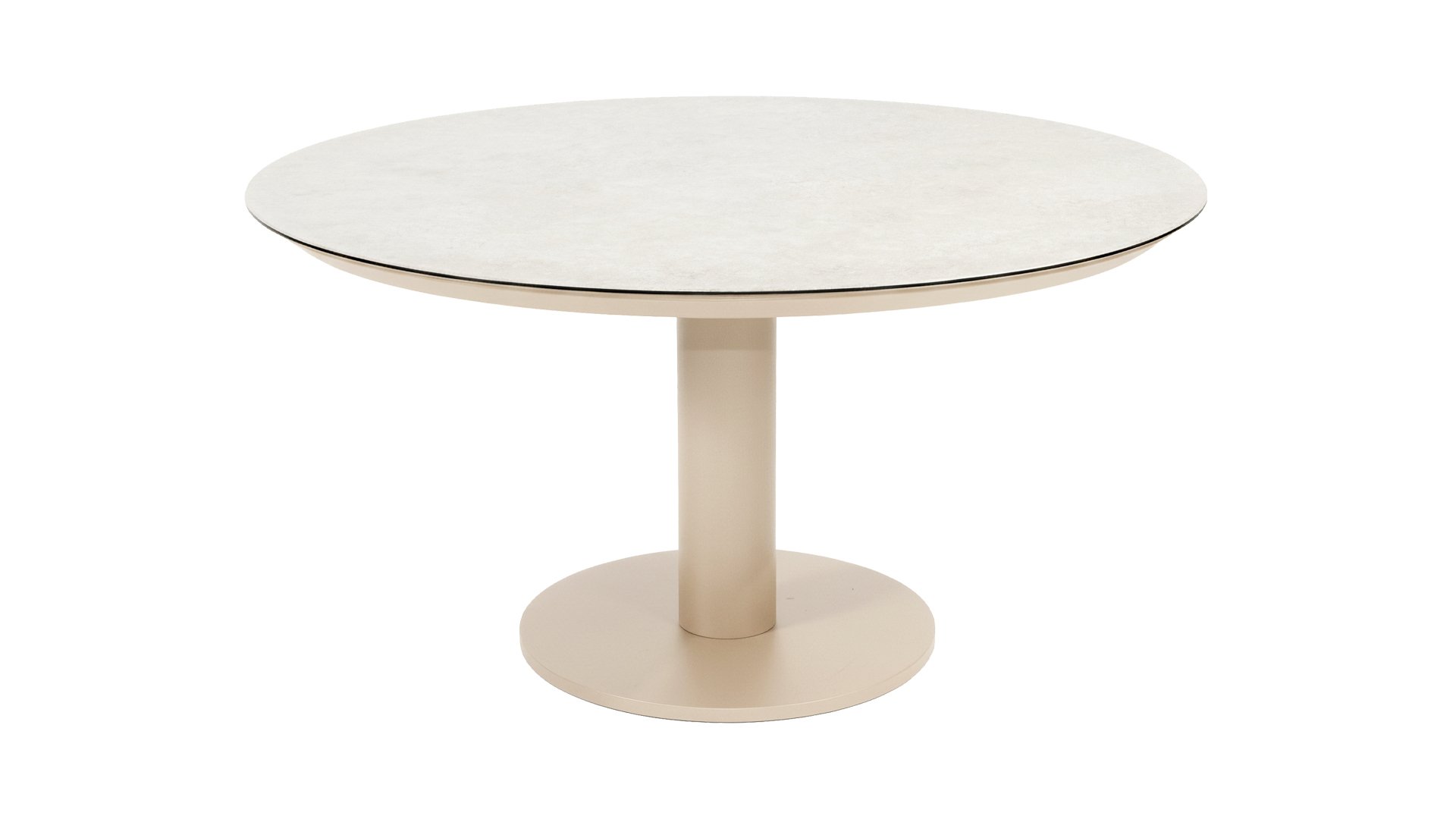 Taste by 4 Seasons Outdoor Dining Tisch 130 cm Sarah Latte/Grau