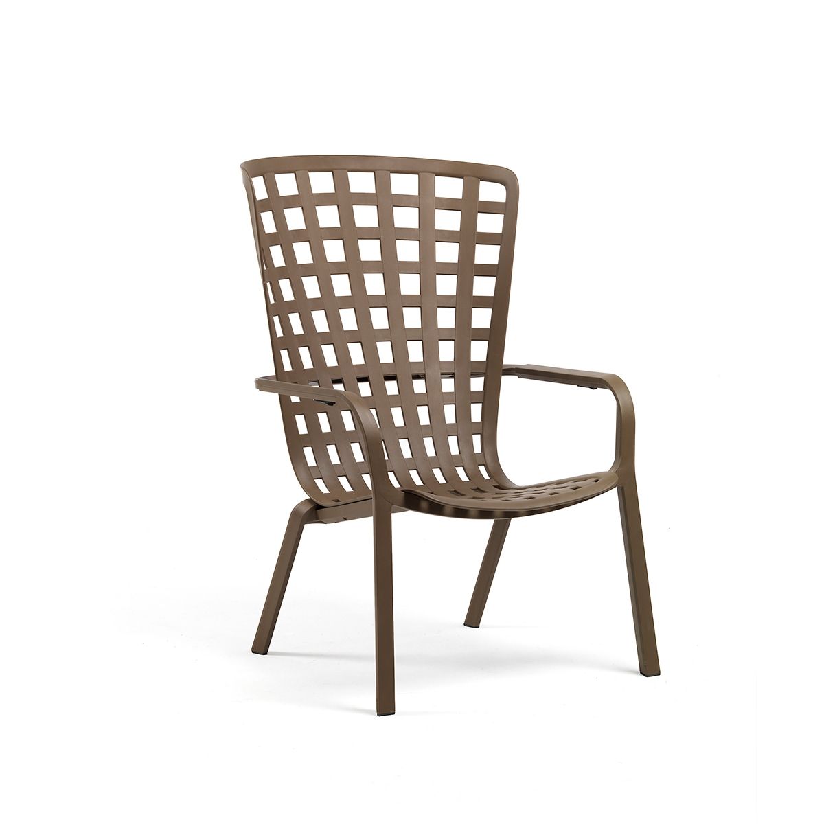 Nardi Folio Rocking Relaxesessel Kunststoff TABACCO