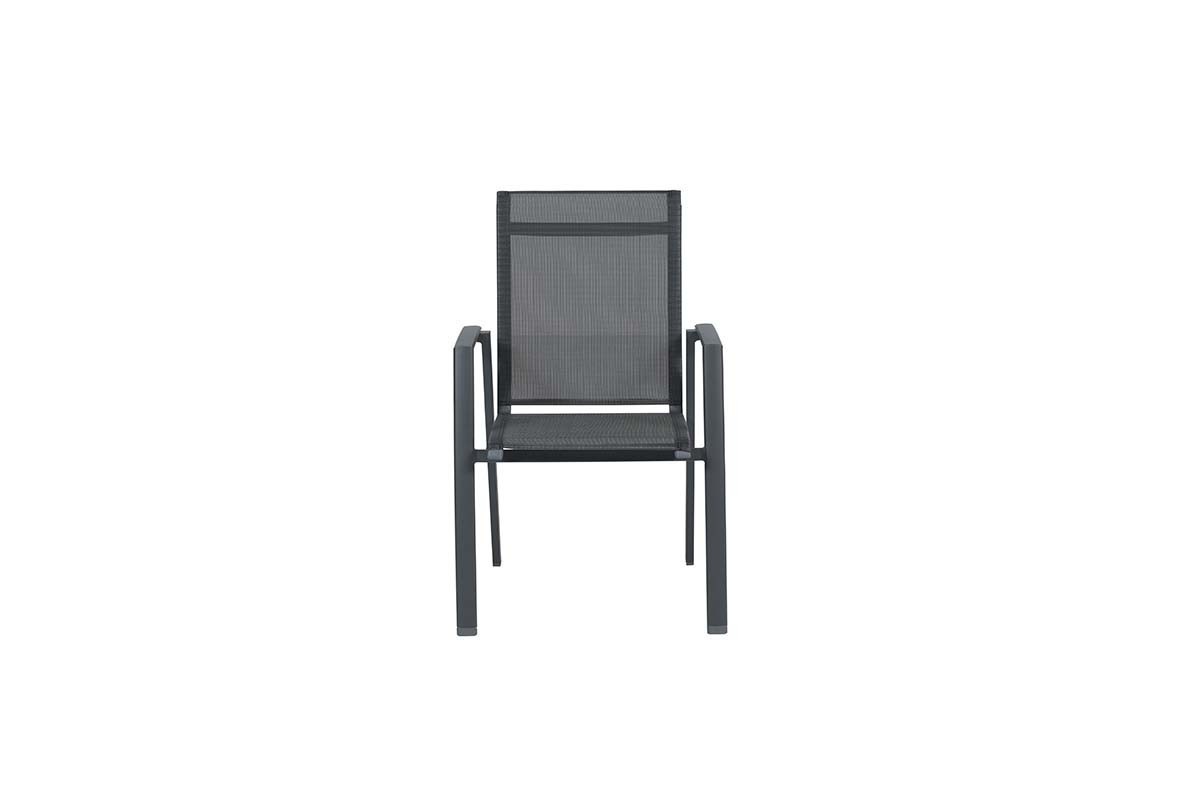 GARDEN Impressions Gala Dining Stuhl carbon black/anthrazit