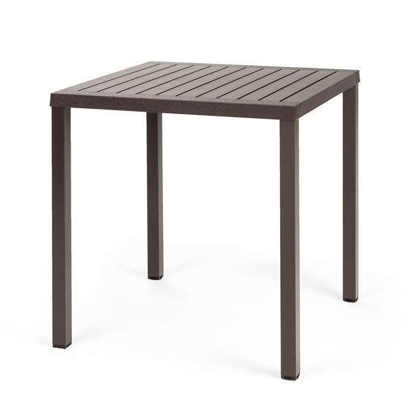 Nardi Tisch Cube 70 x 70 cm tabacco