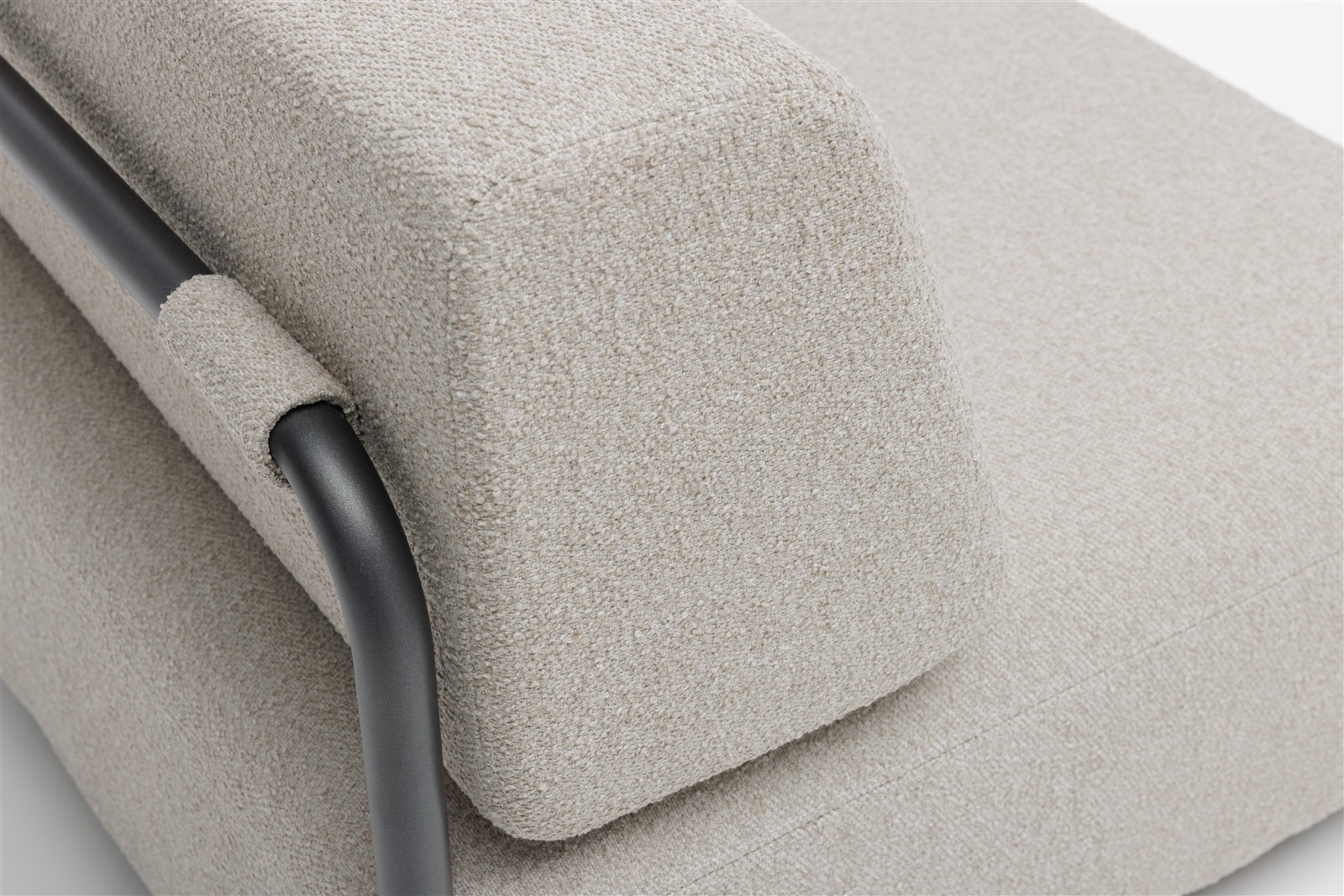 KETTLER TRIBE Mittelteil Aluminium/Polyester anthrazit matt/Boucle beige