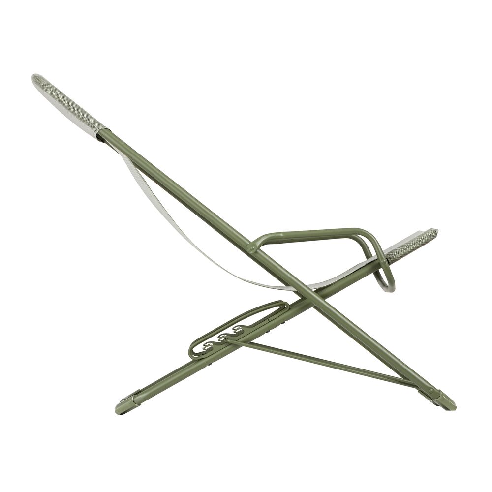 Lafuma Liegestuhl TRANSASWING+RAY Batyline® Iso Moss