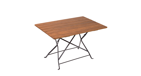 Karasek Klapptisch Nürnberg 120x80cm Anthrazit/Holz Esche