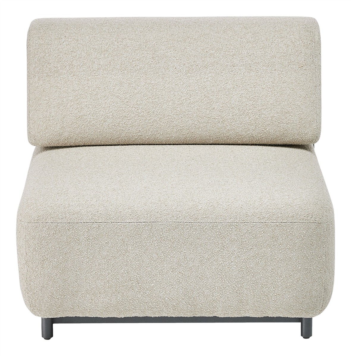 KETTLER TRIBE Mittelteil Aluminium/Polyester anthrazit matt/Boucle beige