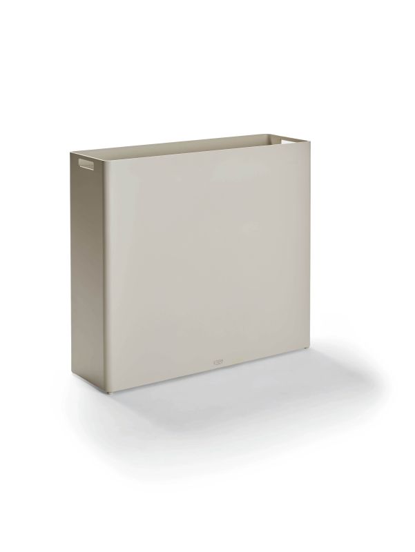 Stern Pflanzgefäß 80x25x70 cm Aluminium greige