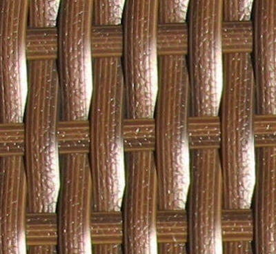 Polyrattan  Vase braun 3 von GARINO Premium