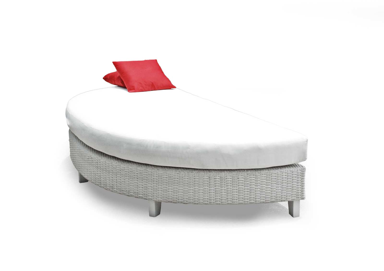 Hocker Laguna weiß