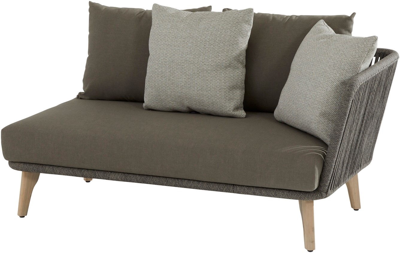 4Seasons Outdoor Santander Teak Ecklounge ohne Tisch