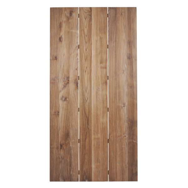 Diamond Garden San Marino Tischplatte 160x100cm 3 Planken/Recycled Teak