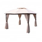 Pavillon PALAST Stahl/100% Polyester