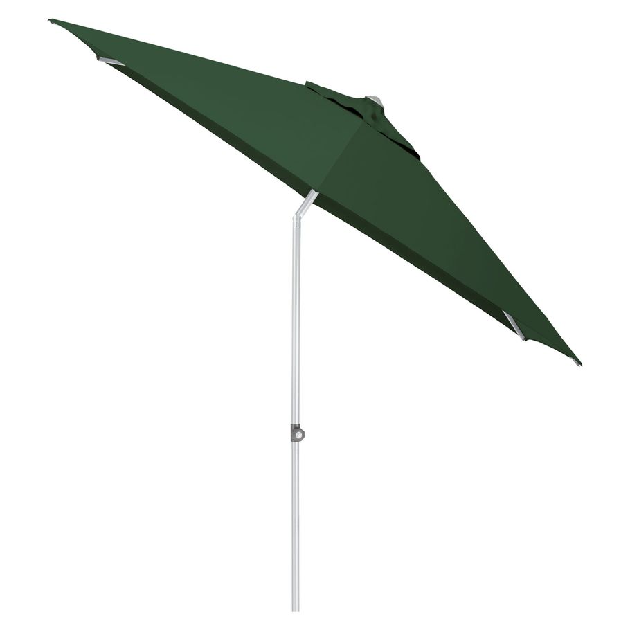 KETTLER Easy Push Mittelstockschirm Ø 230 cm silber/grün