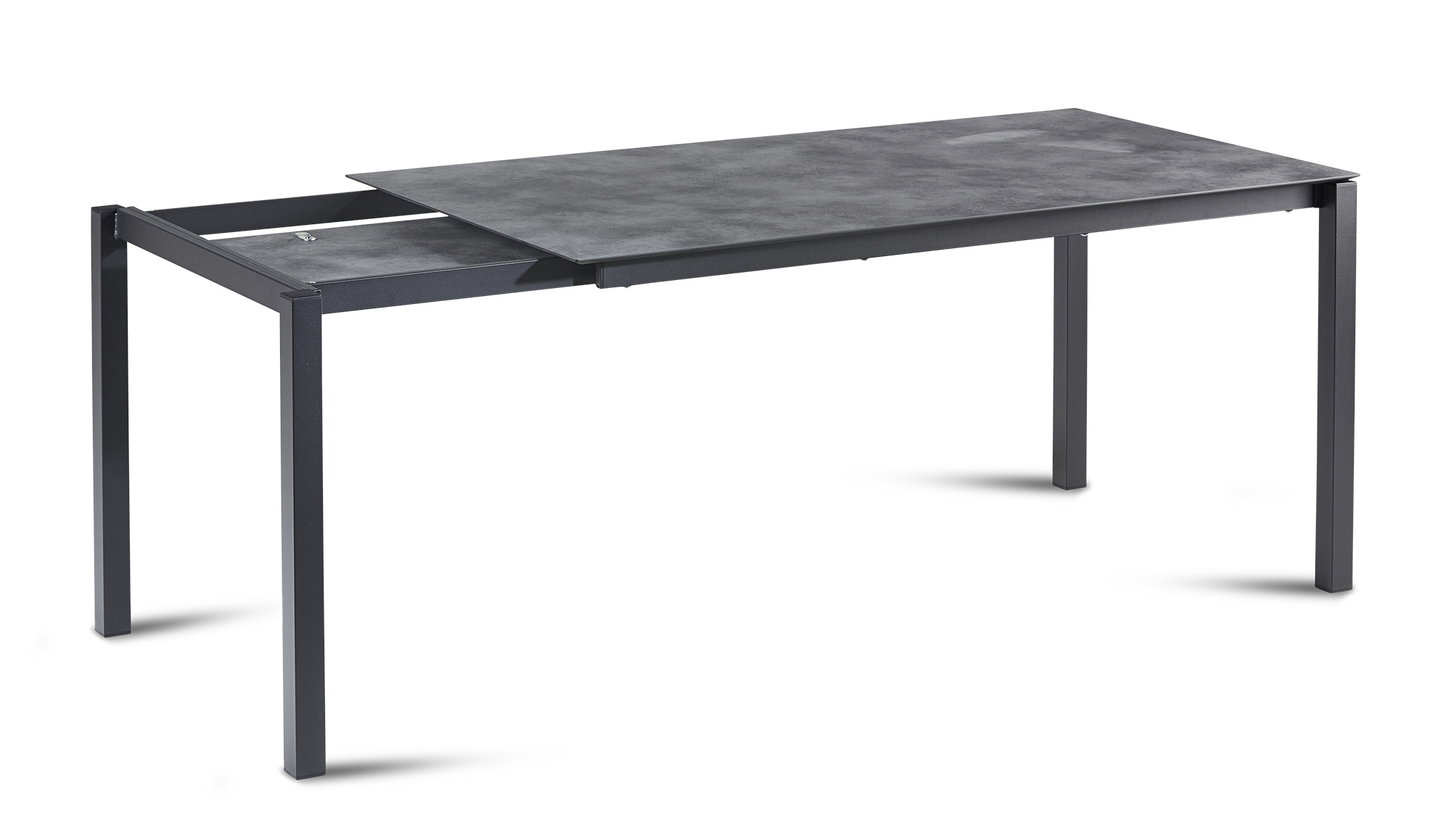 Best Freizeitmöbel Ausziehtisch Palazzo 120/160-200x80cm anthrazit